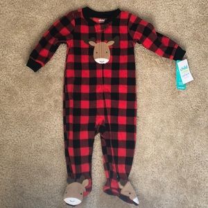 Fleece pajama 6-9m